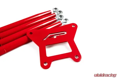 Agency Power Adjustable Rear Radius Arms Red Polaris RZR Turbo S 2018-2022 - AP-RZRTS-200-R