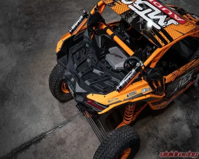 Agency Power Large Intercooler with Fan and Shroud Kit Can-am Maverick X3 Turbo 2020+ - AP-BRP-X3-IC-KIT
