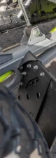 Agency Power Rear Mud Flap Trailing Arm Guard Gray Polaris RZR ProXP | ProR | TurboR 2022+ - AP-PROXP-810-GRY - Image 5