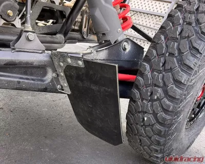 Agency Power Rear Mud Flap Trailing Arm Guard Gray Polaris RZR ProXP | ProR | TurboR 2022+ - AP-PROXP-810-GRY