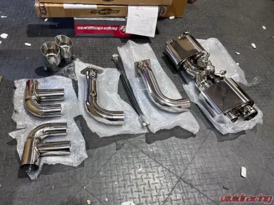 Agency Power Valvetronic Race Exhaust Polished Tips Porsche 991.2 Carrera 3.0T CLEARANCE - AP-991.2-170P