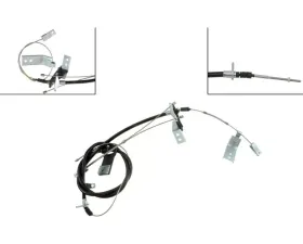 Dorman - First Stop Parking Brake Cable Nissan D21 Rear Left 1986-1992 2.4L 4-Cyl