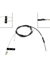 Dorman - First Stop Parking Brake Cable Toyota T100 Rear Left 1995-1998                                     - C660255 - Image 2