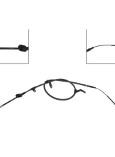 Dorman - First Stop Parking Brake Cable Kia Optima Rear Right 2001-2006                                     - C660755 - Image 2
