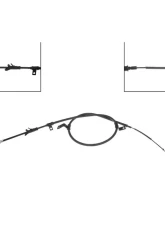 Dorman - First Stop Parking Brake Cable Kia Optima Rear Left 2001-2006                                     - C660859 - Image 2