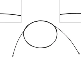Dorman - First Stop Parking Brake Cable Intermediate