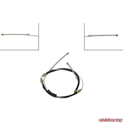 Dorman - First Stop Parking Brake Cable Chevrolet Corvette Rear Left 1965-1982 - C92414
