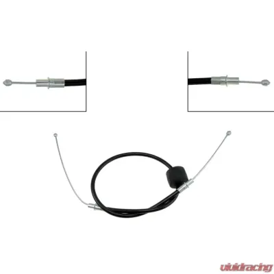 Dorman - First Stop Parking Brake Cable Dodge Dakota Front 1987-1990 - C93820