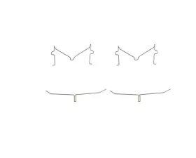 Dorman - First Stop Disc Brake Hardware Kit Toyota Front