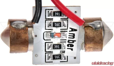 Dorman 3175 Amber 5050SMD 6 LED bulb - 3175A-SMD