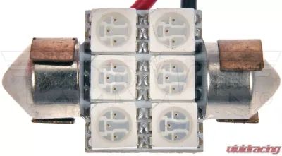 Dorman 3175 Amber 5050SMD 6 LED bulb - 3175A-SMD
