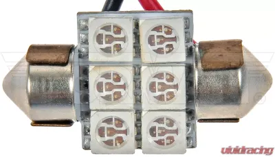 Dorman 3175 Green 5050SMD 6 LED Bulb - 3175G-SMD