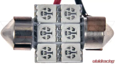Dorman 3175 Red 5050SMD 6 LED Bulb - 3175R-SMD