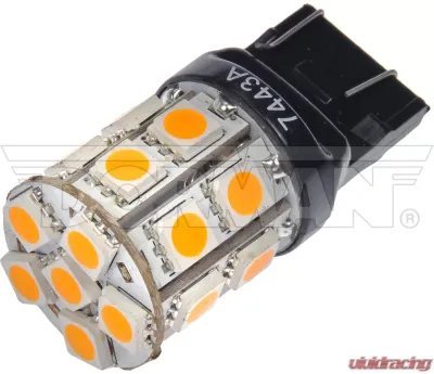 Dorman 7443 Amber 5050SMD 20LED Bulb - 7443A-SMD
