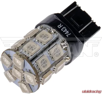 Dorman 7443 Red 5050SMD 20LED Bulb - 7443R-SMD