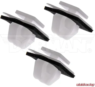 Dorman - Autograde Side Garnish Retainer Head Dia 0.56x0.79In Shank Long 0.37In Hole Dia 0.4In - 963-548