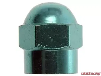 Dorman - OE Solutions TPMS Green Anodized Aluminum Sealing Valve Cap - 50 Pcs. - 609-157