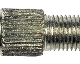 Dorman - Autograde 7/16-20 Serrated Wheel Stud - .563 In. Knurl, 1-1/4 In. Length Front