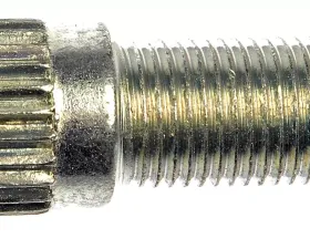 Dorman - Autograde 1/2-20 Serrated Wheel Stud - .650 In. Knurl, 1-1/2 In. Length Front