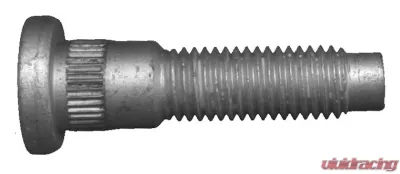 Dorman - Autograde M12-1.75 Serrated Wheel Stud - 14.63mm Knurl, 54.5mm Length Ford Front - 610-393
