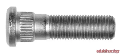 Dorman - Autograde M12-1.25 Serrated Wheel Stud - 14.28mm Knurl, 46mm Length Front - 610-404
