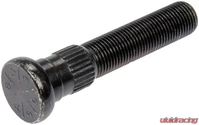 Dorman - Autograde 9/16-18 Serrated Wheel Stud - .658 In. Knurl, 3 In. Length, OL Part for 610-283 Front - 610-563