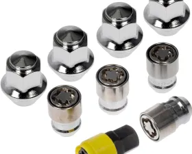 Dorman - Autograde Wheel Nut Kit 1/2-20 Dometop - 3/4 In. Hex, 1-5/16 In. Length With Lock