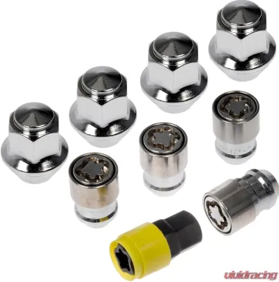 Dorman - Autograde Wheel Nut Kit 1/2-20 Dometop - 3/4 In. Hex, 1-5/16 In. Length With Lock - 611-122FK