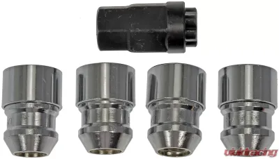 Dorman - Autograde Wheel Nut Kit 1/2-20 Dometop - 3/4 In. Hex, 1-5/16 In. Length With Lock - 611-122FK