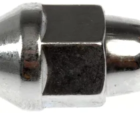 Dorman - Autograde Wheel Nut 1/2-20 Acorn - Bulge Seat - 13/16 In. Hex, 1.385 In. Length