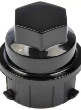 Dorman - Autograde Black Wheel Nut Cover M24-2.0, Hex 19mm                                     - 611-620 - Image 2