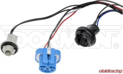 Dorman - TECHoice Wiring Harness With Bulb Sockets For Left Or Right Headlamp Assembly N/A - 645-205