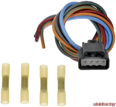 Dorman - TECHoice 4 Wire Pigtail - Male Connector With Female Terminals Jeep N/A - 645-217