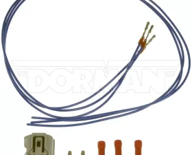 Dorman - TECHoice 3 Wire Pigtail - Male Connector With Female Terminals