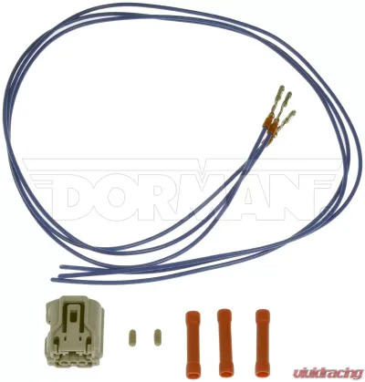 Dorman - TECHoice 3 Wire Pigtail - Male Connector With Female Terminals - 645-744