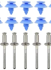 Dorman - Autograde Door Panel Trim Retainer Kit - Ford Front                                     - 702-003 - Image 2