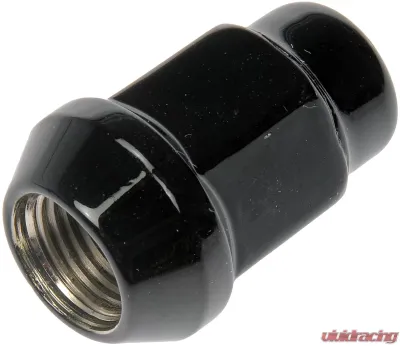 Dorman - Autograde Black Bulge Seat Acorn Wheel Nut - 1/2-20 - 711-205A