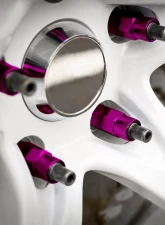 Dorman - Autograde Purple Open End Knurled Wheel Nuts Front                                     - 713-285J - Image 3