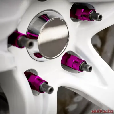 Dorman - Autograde Purple Open End Knurled Wheel Nuts Front - 713-285J