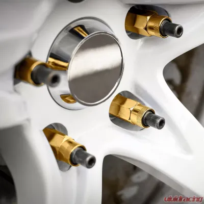 Dorman - Autograde Gold Open End Knurled Wheel Nuts Front - 713-285K