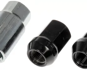 Dorman - Autograde Black Acorn Wheel Nut Lock Set