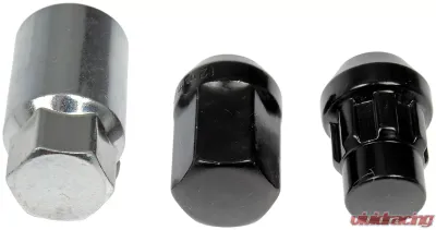 Dorman - Autograde Black Acorn Wheel Nut Lock Set - 713-475A