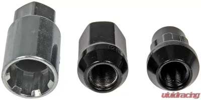 Dorman - Autograde Black Acorn Wheel Nut Lock Set - 713-475A