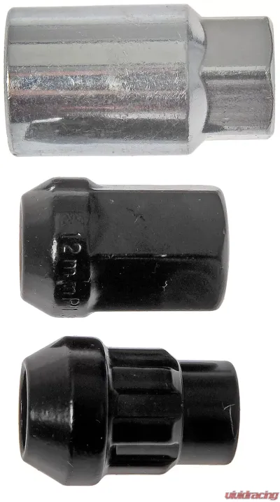 Dorman - Autograde Black Acorn Wheel Nut Lock Set - 713-475A