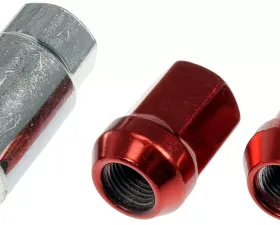 Dorman - Autograde Red Acorn Wheel Nut Lock Set