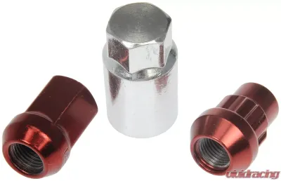 Dorman - Autograde Red Acorn Wheel Nut Lock Set - 713-475E