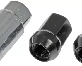 Dorman - Autograde Black Acorn Wheel Nut Lock Set