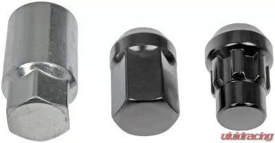 Dorman - Autograde Black Acorn Wheel Nut Lock Set - 713-675A
