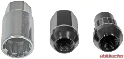 Dorman - Autograde Black Acorn Wheel Nut Lock Set - 713-675A