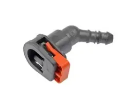 Dorman - OE Solutions Fuel Line Connector 3/8 In. Steel To 5/16 In. Nylon With 45 Degree Bend